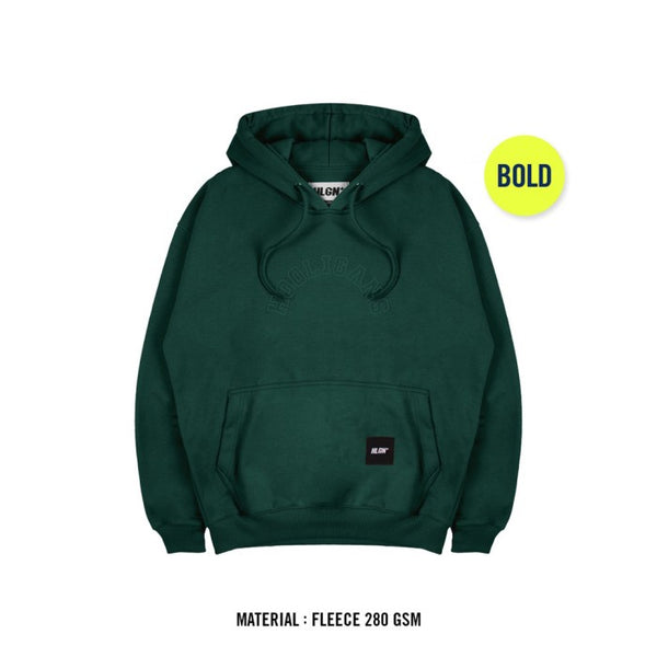HOOLIGANS Hoodie Bold Verge Emerald