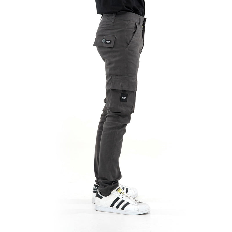 HOOLIGANS Long Cargo Careca - Dark Gray