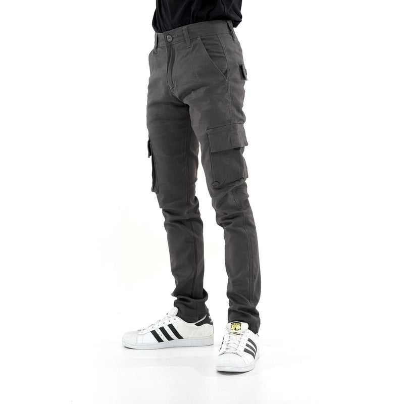 HOOLIGANS Long Cargo Careca - Dark Gray
