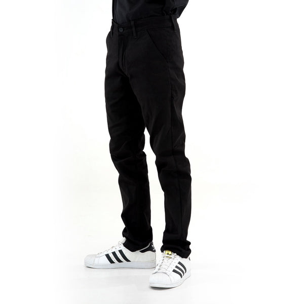 HOOLIGANS Long Chino Fabio - Black