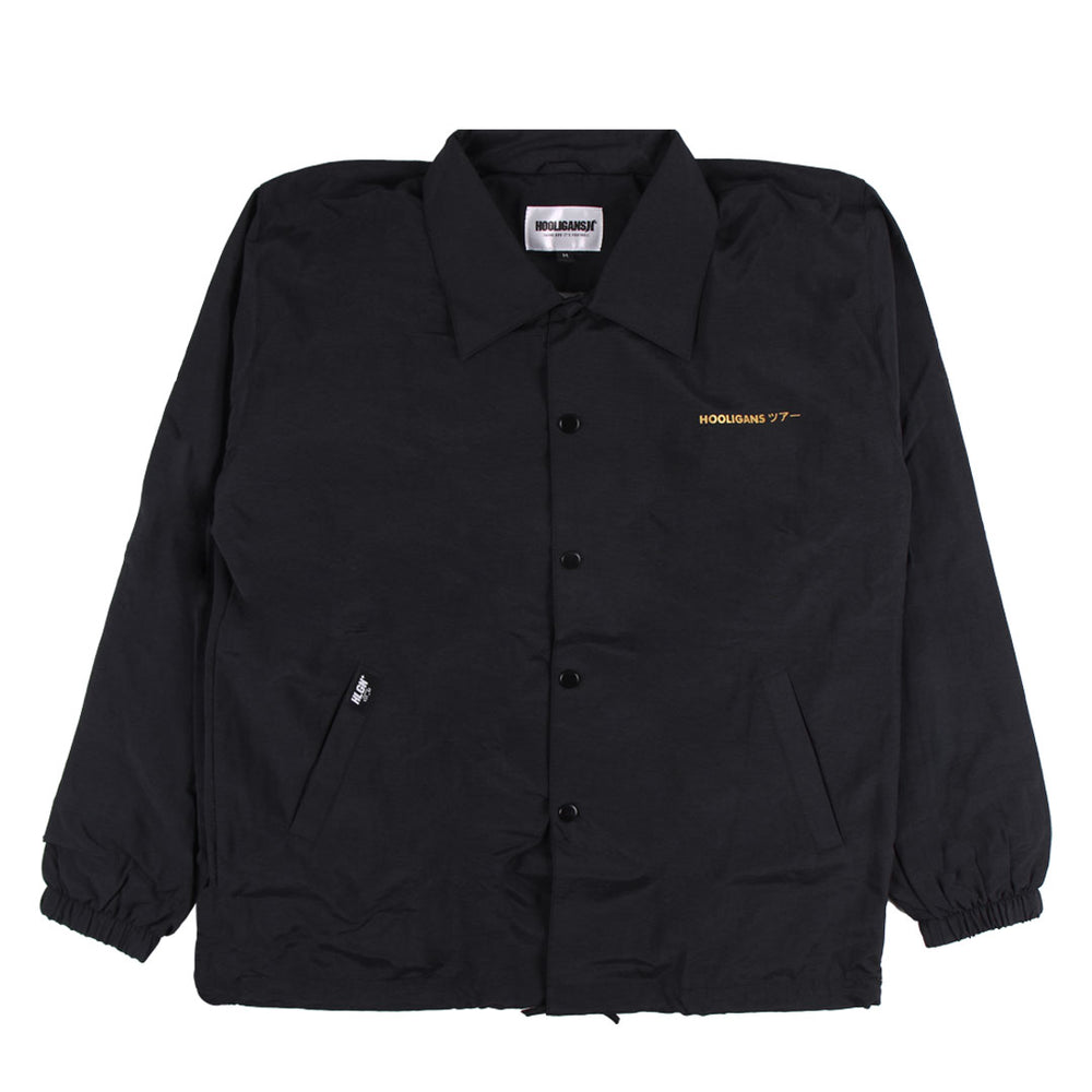 Hooligans Coach Jacket Rush Black – Hooligans.co.id