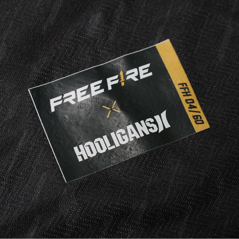 HOOLIGANS X FREE FIRE JERSEY HAYATO- BLACK