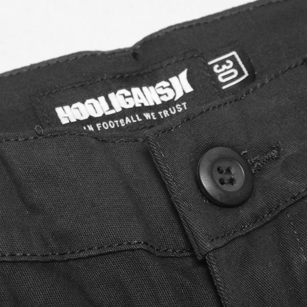HOOLIGANS Short Cargo Ricardo - Black – Hooligans.co.id
