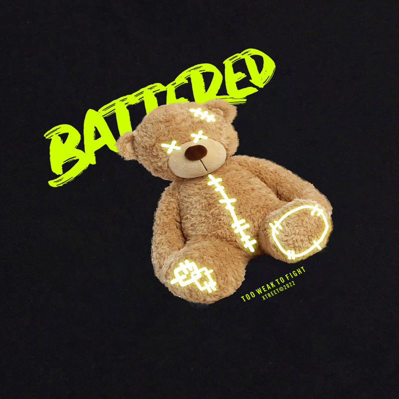 XTRT TED BATTERED 22.1 BLACK T-SHIRT
